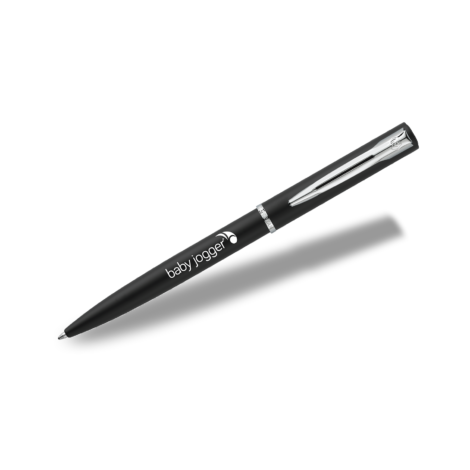 Allure Black BP with imprint barrel logo