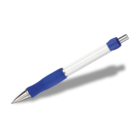 PM Breeze White w Bright Blue trim