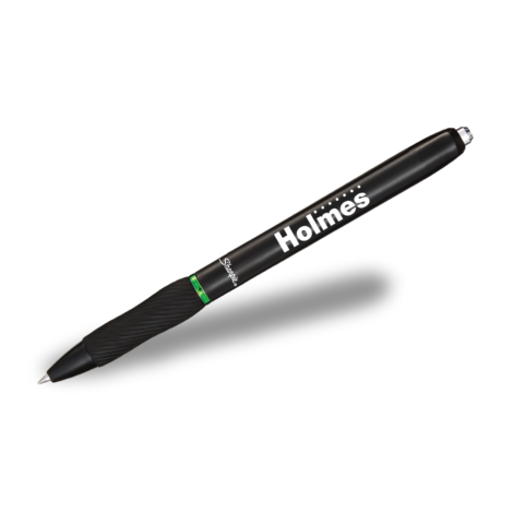 Sharpie S-Gel green with logo
