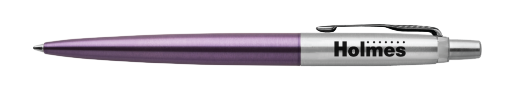 Jotter Victoria Violet CT BP clip90_w_logo