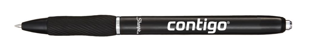 Sharpie S-Gel black with logo