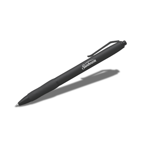 Sharpie S-Gel black metal black ink with logo